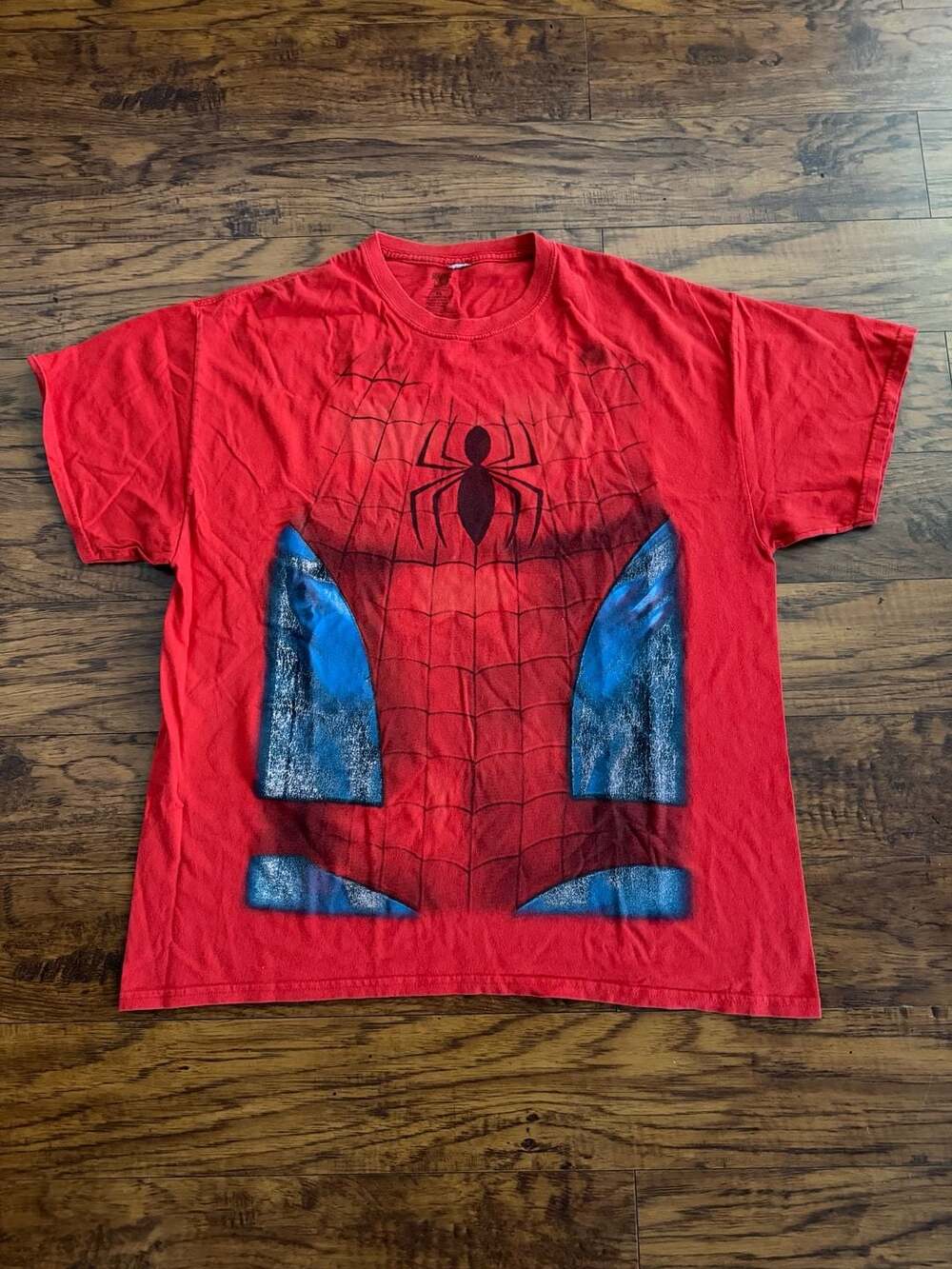 Marvel Spider-Man Costume Graphic T-Shirt Size XL